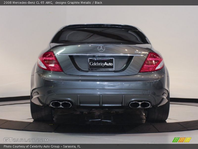 designo Graphite Metallic / Black 2008 Mercedes-Benz CL 65 AMG