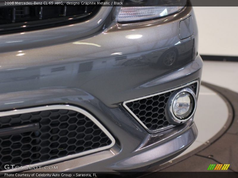 designo Graphite Metallic / Black 2008 Mercedes-Benz CL 65 AMG