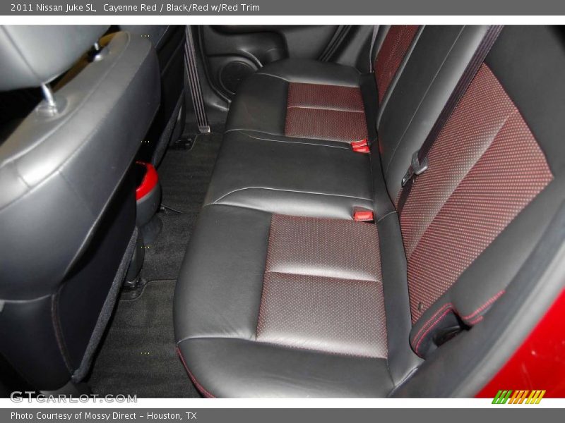Cayenne Red / Black/Red w/Red Trim 2011 Nissan Juke SL