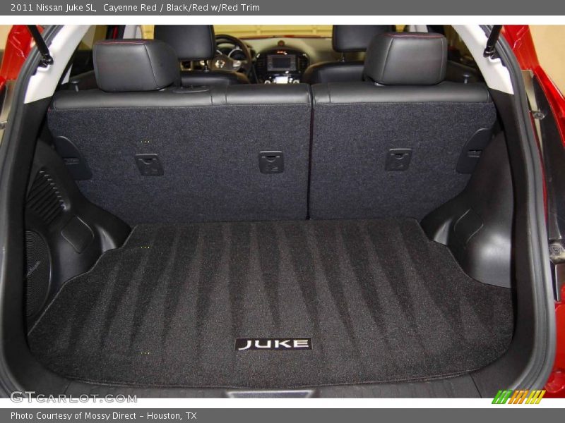 Cayenne Red / Black/Red w/Red Trim 2011 Nissan Juke SL