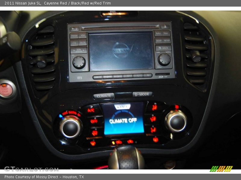 Cayenne Red / Black/Red w/Red Trim 2011 Nissan Juke SL