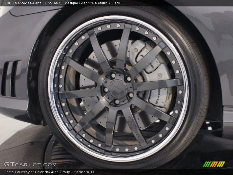 Custom Wheels of 2008 CL 65 AMG