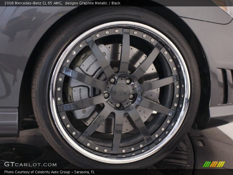 Custom Wheels of 2008 CL 65 AMG