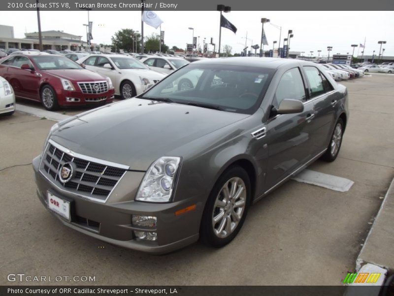 Tuscan Bronze ChromaFlair / Ebony 2010 Cadillac STS V8