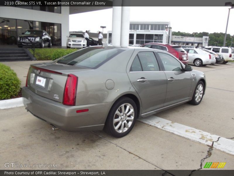 Tuscan Bronze ChromaFlair / Ebony 2010 Cadillac STS V8