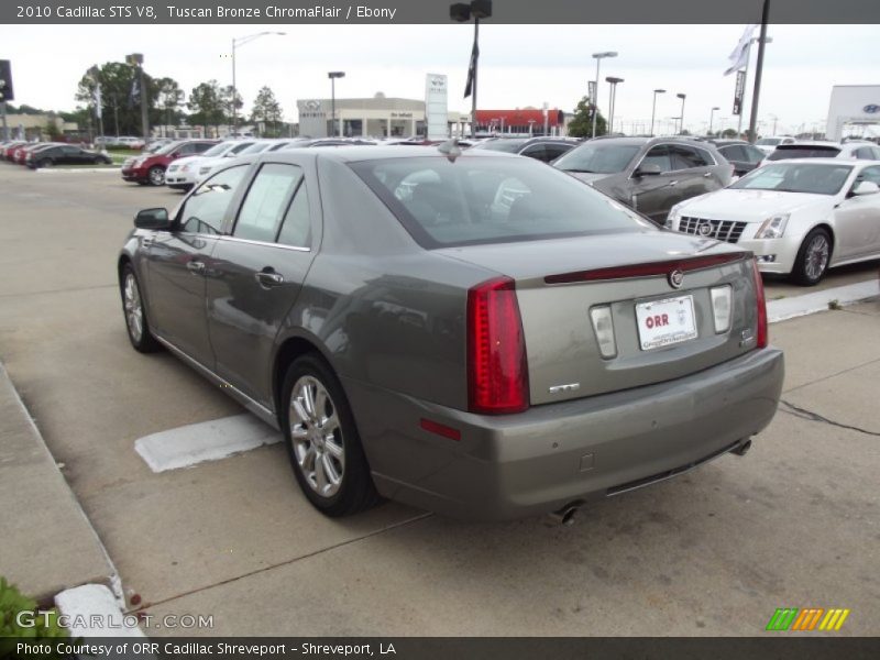 Tuscan Bronze ChromaFlair / Ebony 2010 Cadillac STS V8
