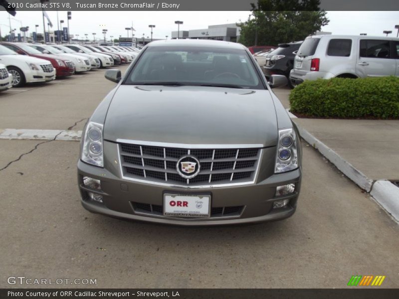 Tuscan Bronze ChromaFlair / Ebony 2010 Cadillac STS V8