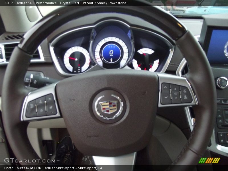 Crystal Red Tintcoat / Shale/Brownstone 2012 Cadillac SRX Performance