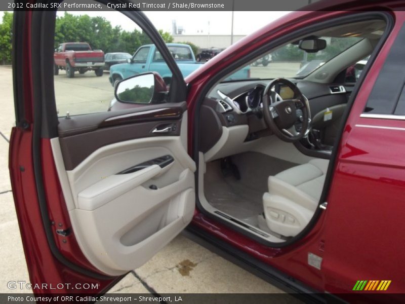 Crystal Red Tintcoat / Shale/Brownstone 2012 Cadillac SRX Performance