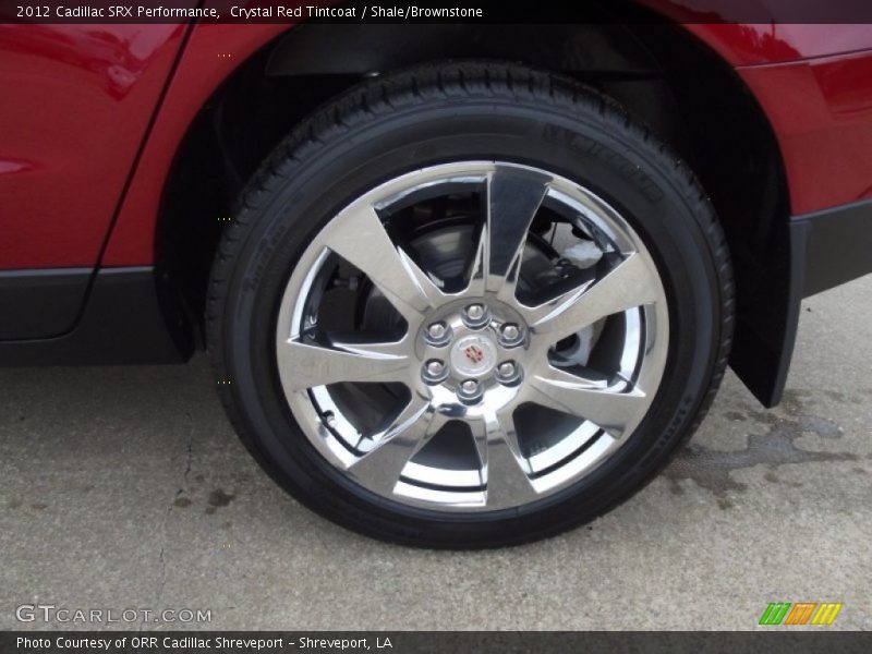 Crystal Red Tintcoat / Shale/Brownstone 2012 Cadillac SRX Performance