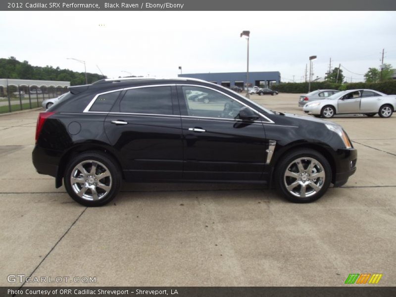 Black Raven / Ebony/Ebony 2012 Cadillac SRX Performance