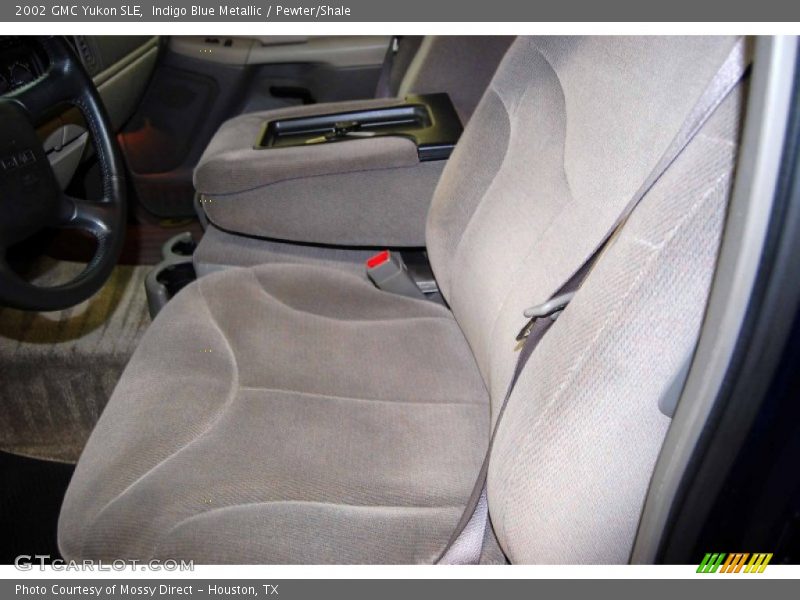 Indigo Blue Metallic / Pewter/Shale 2002 GMC Yukon SLE