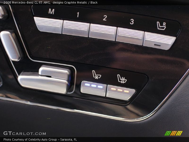 Controls of 2008 CL 65 AMG