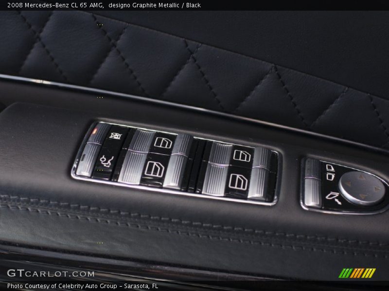 designo Graphite Metallic / Black 2008 Mercedes-Benz CL 65 AMG