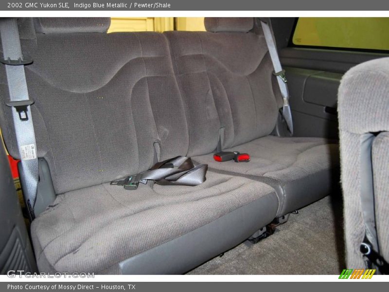 Indigo Blue Metallic / Pewter/Shale 2002 GMC Yukon SLE