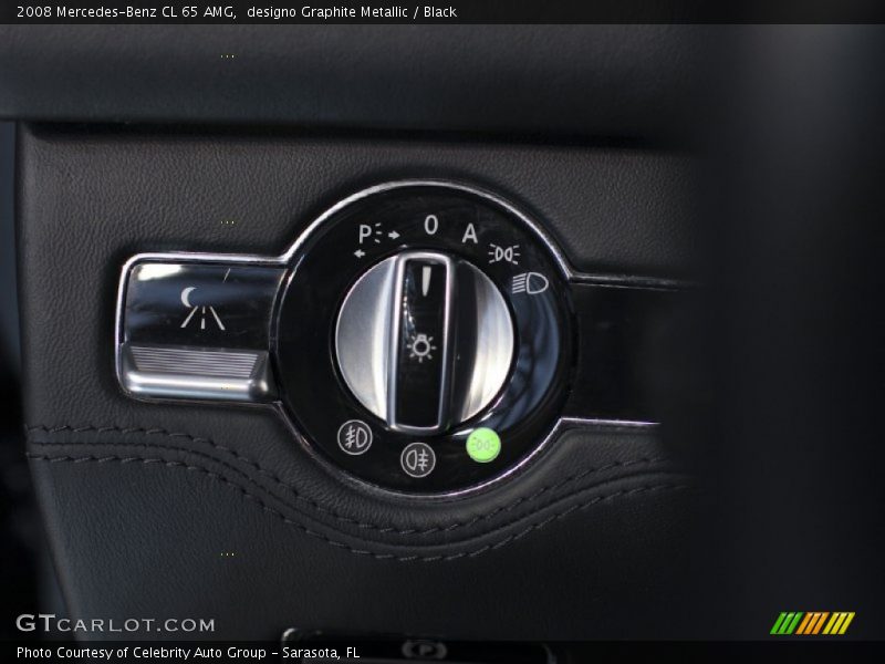 Controls of 2008 CL 65 AMG