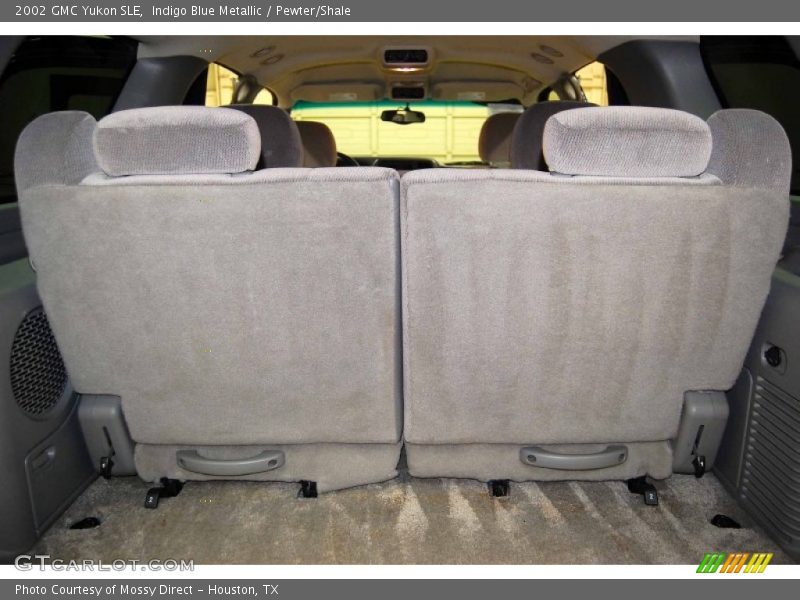 Indigo Blue Metallic / Pewter/Shale 2002 GMC Yukon SLE