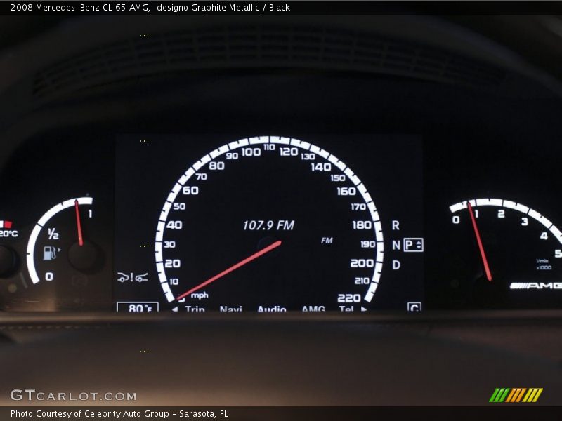  2008 CL 65 AMG 65 AMG Gauges