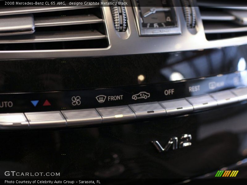 Controls of 2008 CL 65 AMG