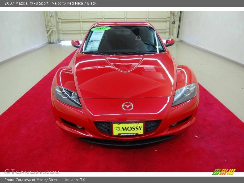 Velocity Red Mica / Black 2007 Mazda RX-8 Sport