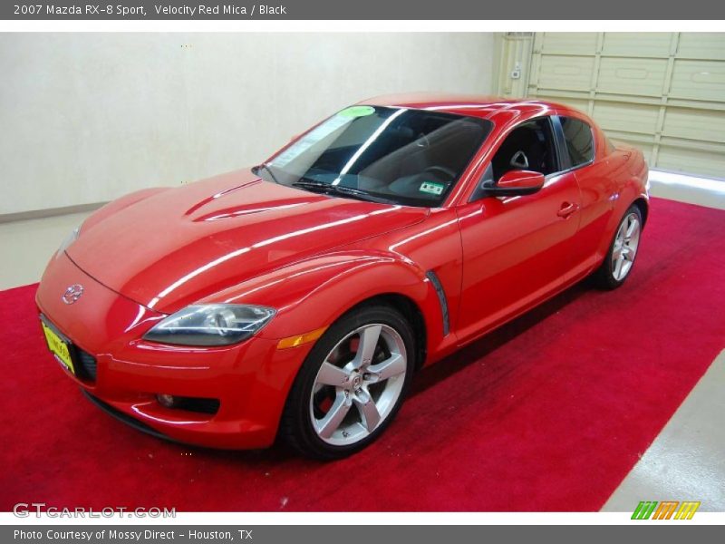 Velocity Red Mica / Black 2007 Mazda RX-8 Sport