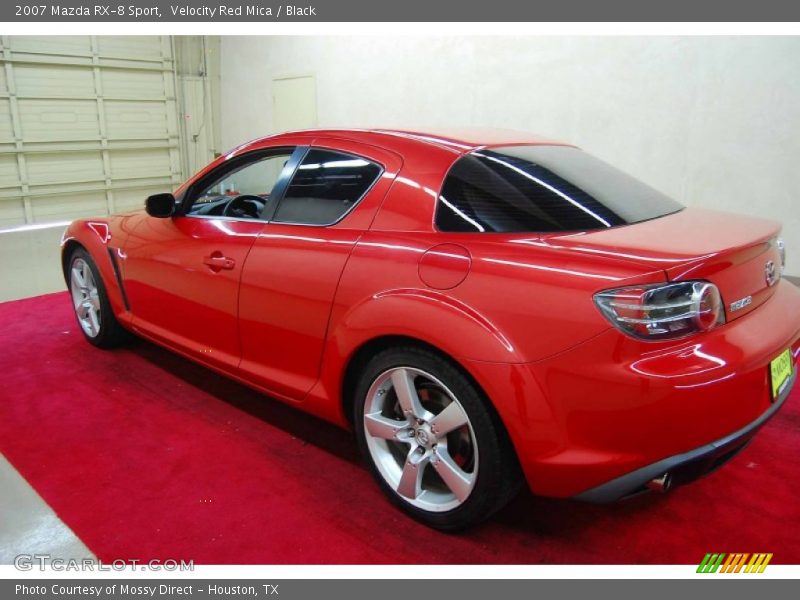 Velocity Red Mica / Black 2007 Mazda RX-8 Sport