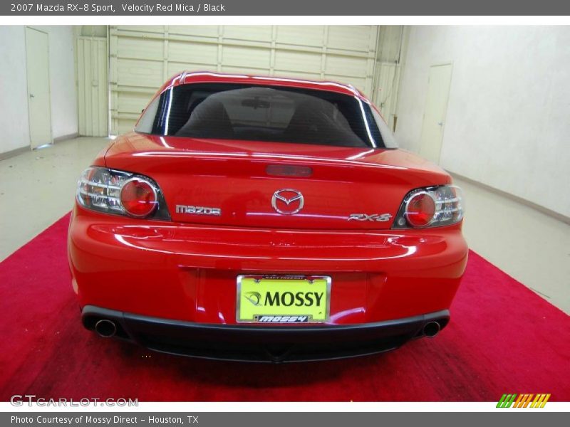 Velocity Red Mica / Black 2007 Mazda RX-8 Sport