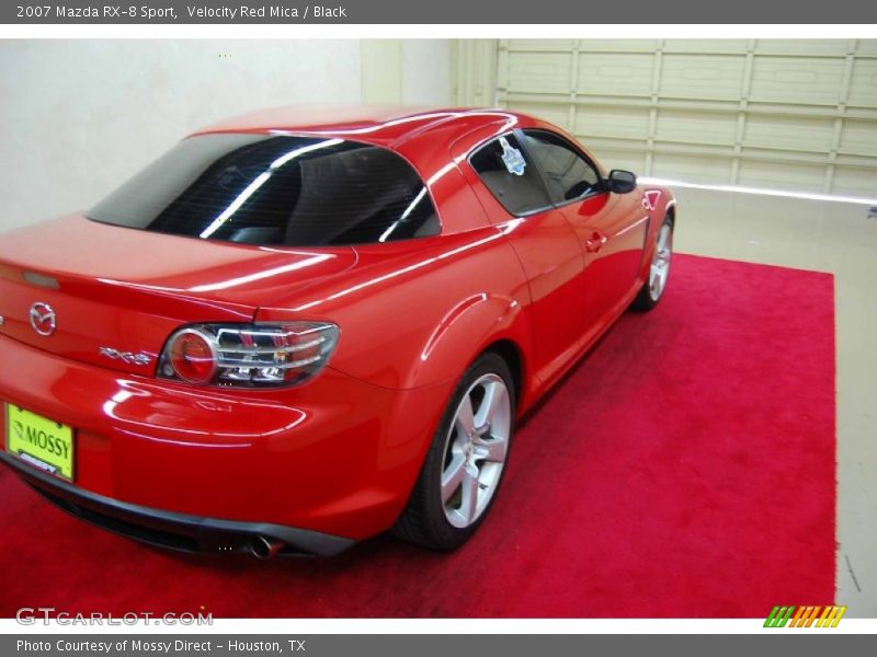 Velocity Red Mica / Black 2007 Mazda RX-8 Sport