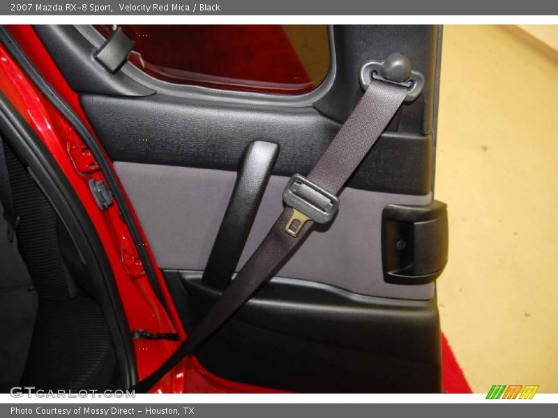 Velocity Red Mica / Black 2007 Mazda RX-8 Sport