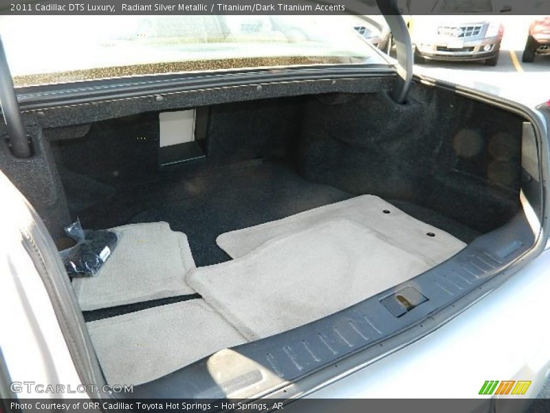 Radiant Silver Metallic / Titanium/Dark Titanium Accents 2011 Cadillac DTS Luxury