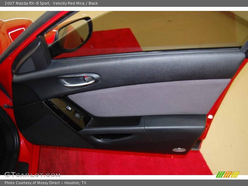 Velocity Red Mica / Black 2007 Mazda RX-8 Sport