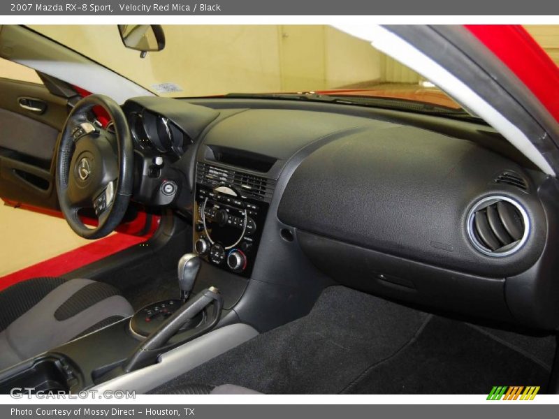 Velocity Red Mica / Black 2007 Mazda RX-8 Sport