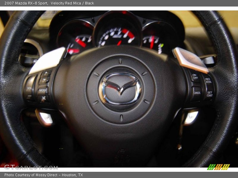 Velocity Red Mica / Black 2007 Mazda RX-8 Sport