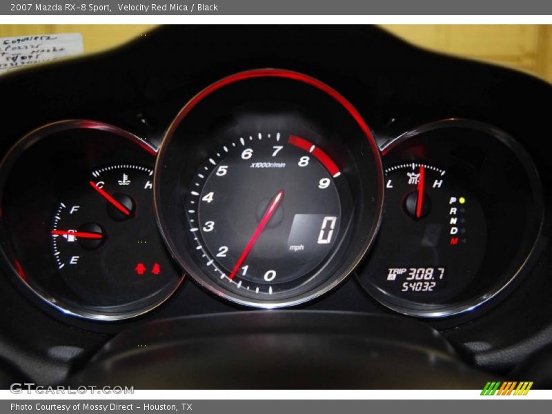 Velocity Red Mica / Black 2007 Mazda RX-8 Sport