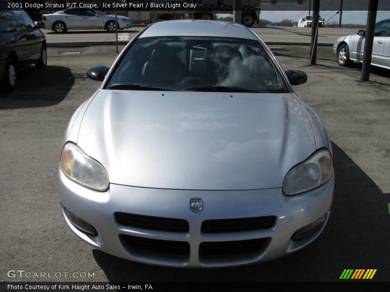 Ice Silver Pearl / Black/Light Gray 2001 Dodge Stratus R/T Coupe