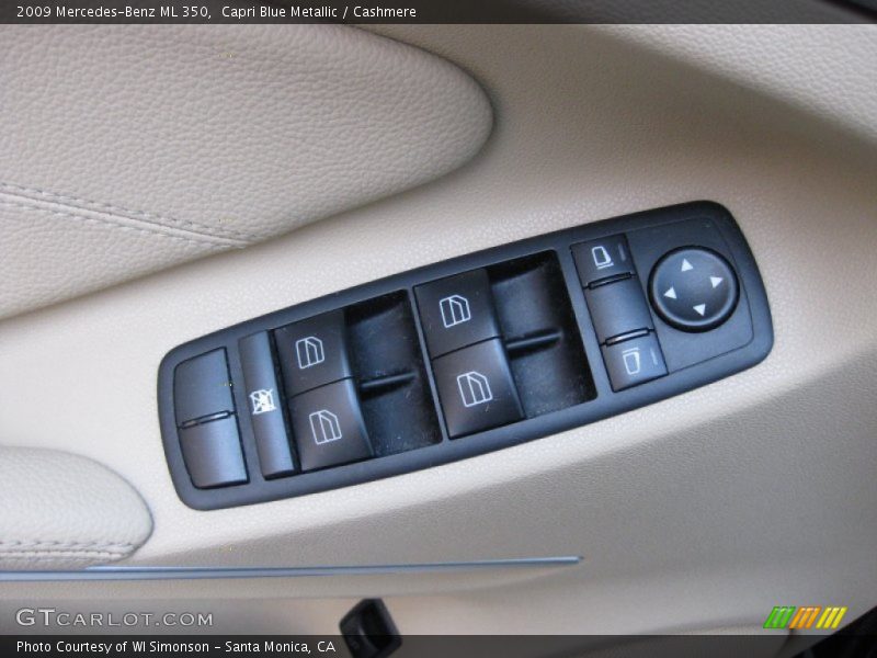 Capri Blue Metallic / Cashmere 2009 Mercedes-Benz ML 350