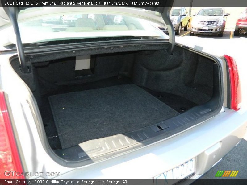 Radiant Silver Metallic / Titanium/Dark Titanium Accents 2011 Cadillac DTS Premium