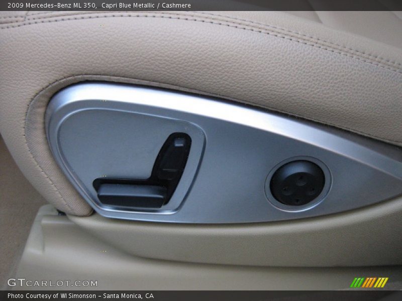 Capri Blue Metallic / Cashmere 2009 Mercedes-Benz ML 350