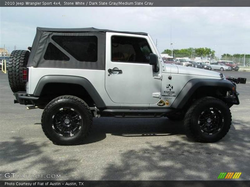 Stone White / Dark Slate Gray/Medium Slate Gray 2010 Jeep Wrangler Sport 4x4