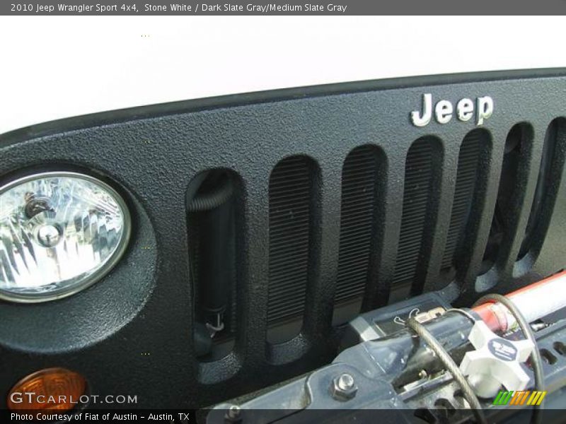 Stone White / Dark Slate Gray/Medium Slate Gray 2010 Jeep Wrangler Sport 4x4