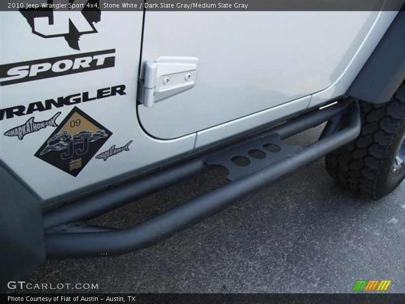 Stone White / Dark Slate Gray/Medium Slate Gray 2010 Jeep Wrangler Sport 4x4