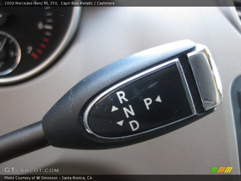 Capri Blue Metallic / Cashmere 2009 Mercedes-Benz ML 350