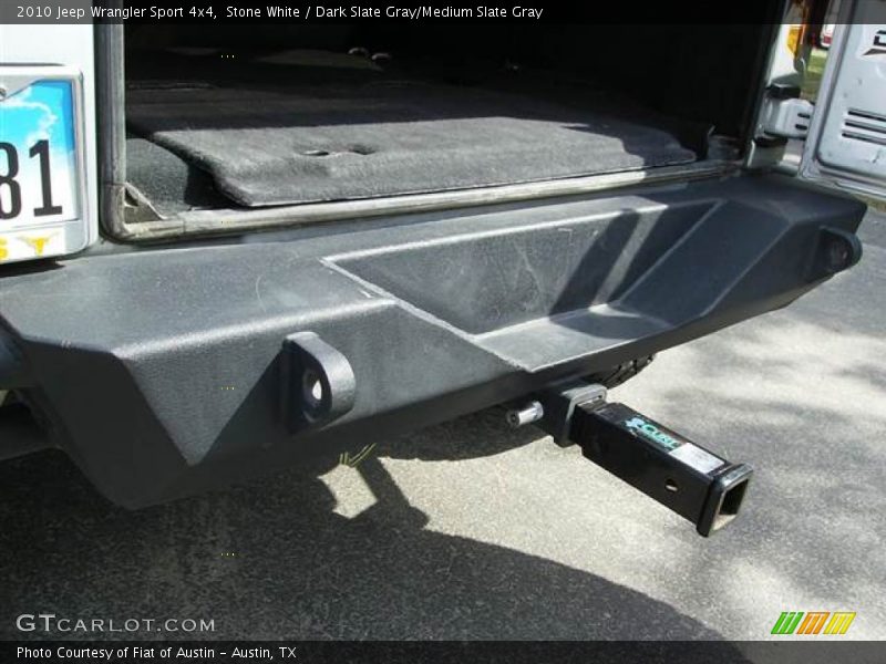 Stone White / Dark Slate Gray/Medium Slate Gray 2010 Jeep Wrangler Sport 4x4