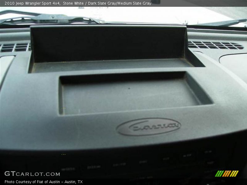 Stone White / Dark Slate Gray/Medium Slate Gray 2010 Jeep Wrangler Sport 4x4