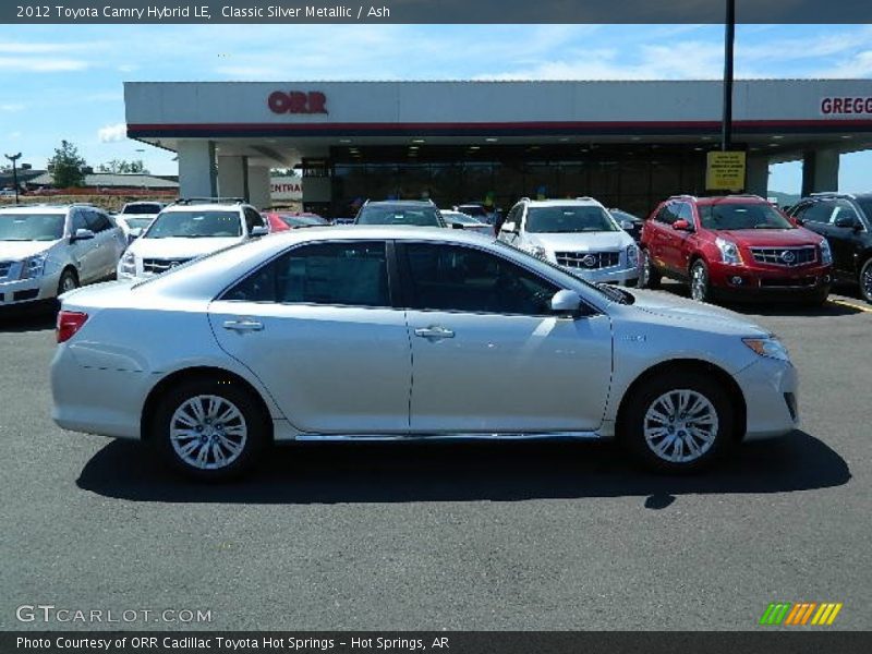 Classic Silver Metallic / Ash 2012 Toyota Camry Hybrid LE