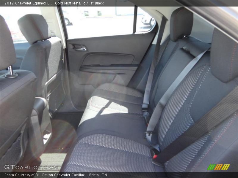 Gold Mist Metallic / Jet Black 2012 Chevrolet Equinox LT