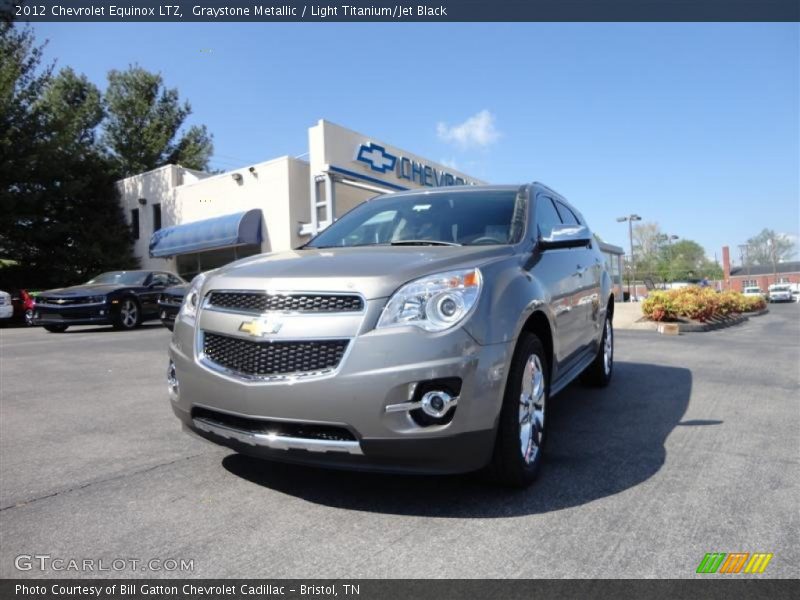 Graystone Metallic / Light Titanium/Jet Black 2012 Chevrolet Equinox LTZ