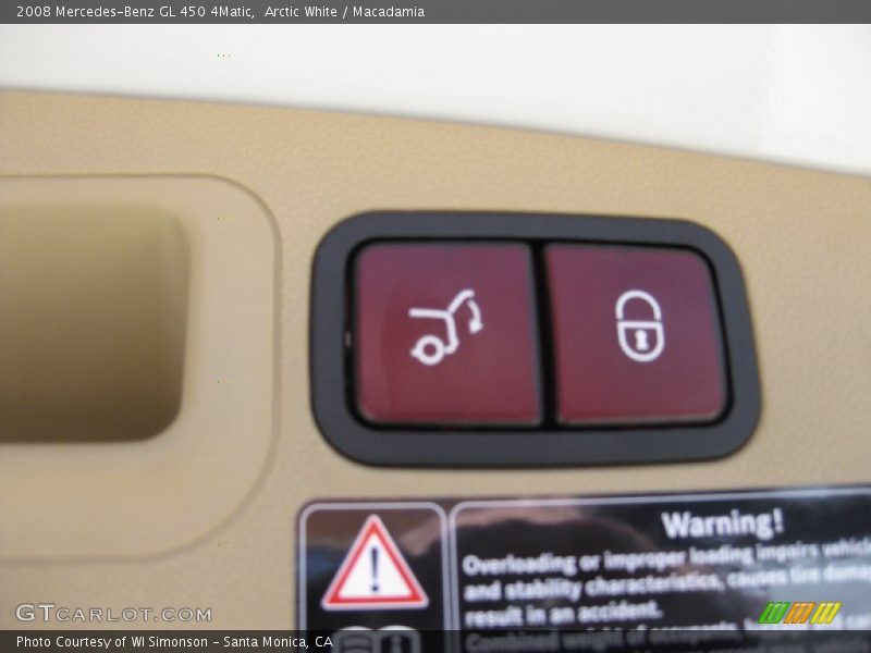 Arctic White / Macadamia 2008 Mercedes-Benz GL 450 4Matic