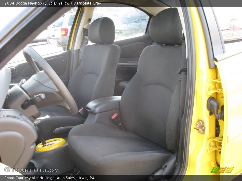 Solar Yellow / Dark Slate Gray 2004 Dodge Neon SXT
