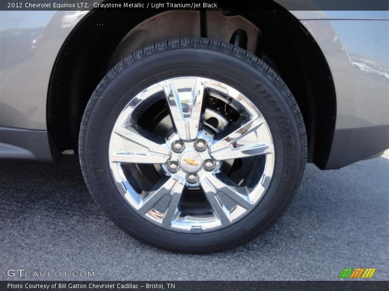 Graystone Metallic / Light Titanium/Jet Black 2012 Chevrolet Equinox LTZ